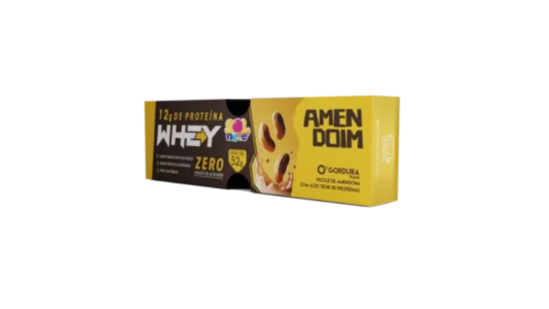 Picole Whey Amendoim