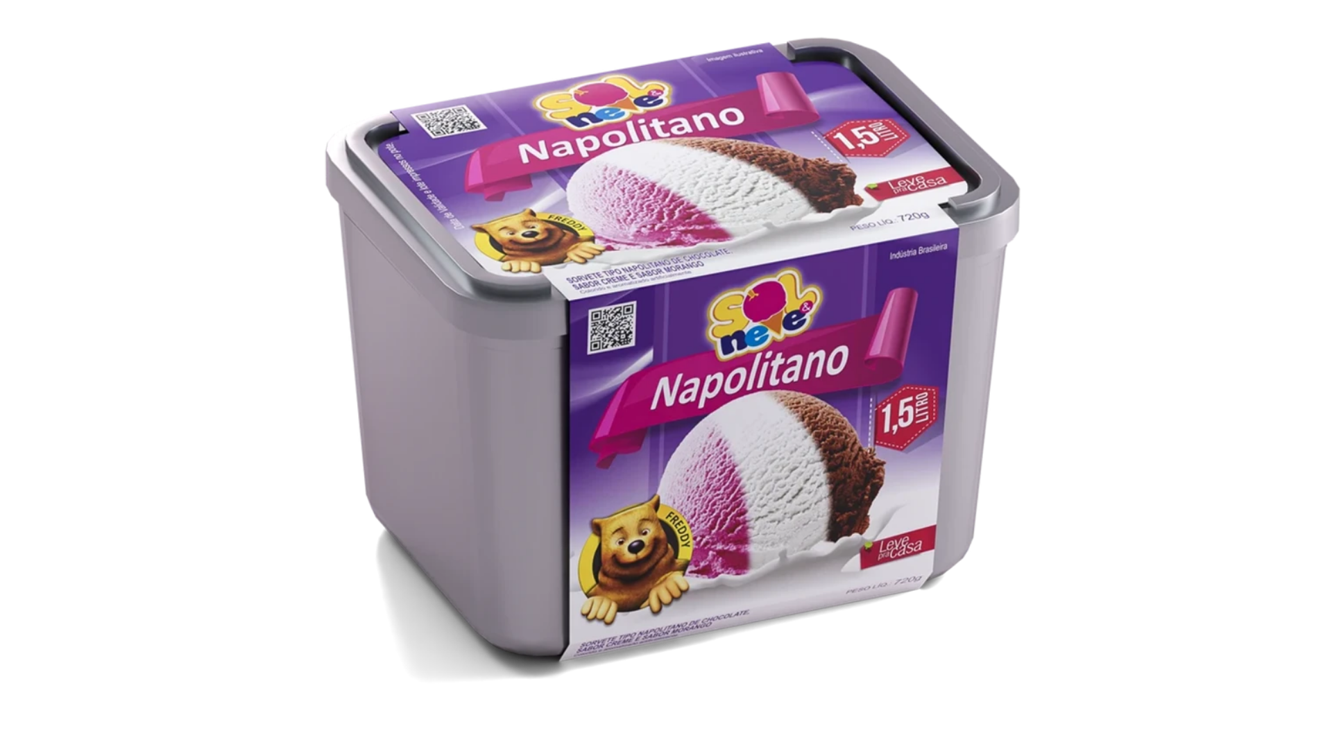 Sorvete Napolitano